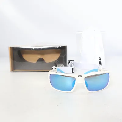 Sports glasses (White) from Bliz