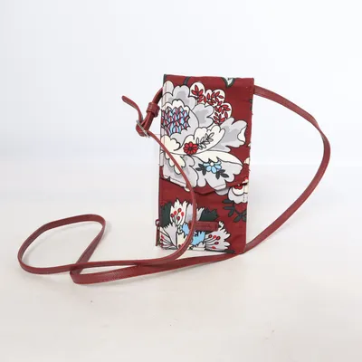 Mobile bag (Red, Multicolored) from Vera Bradley
