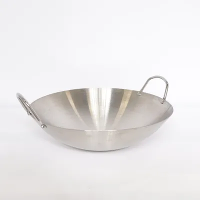 Wokpanna (Silverfärgad)