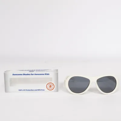 Sunglasses (White) from Babiators