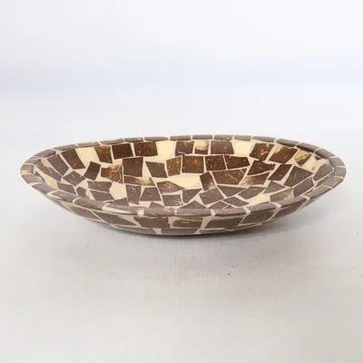 Skål (Brun, Beige, Flerfärgad)