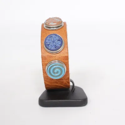 Armband (Bruin, Meerkleurig) van Noosa Leer