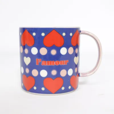 Mug (Blue, Black, Yellow, Pink) from By Anthropologie