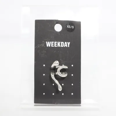 Ring (Silver) from Weekday Unknown metal