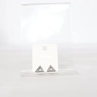 Boucles d'oreilles (Argent, Transparent) de I Am Métal inconnu