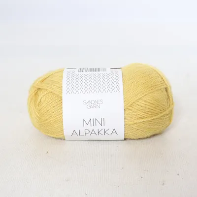 Yarn (Mini Alpakka) from Sandnes Garn Alpaca wool