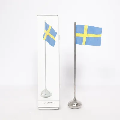 Flagga (Blå, Gul, Silverfärgad) från Rosendahl