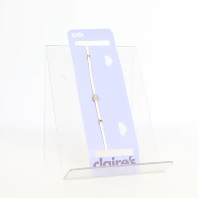 Anklet (Beige) from Claire's Unknown metal