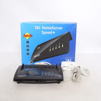 Routeur (Fritz! Box 7520 FQ Homeserver inkl. Kabel und Adapter ) de Fritz! Box