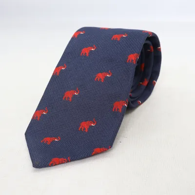 Cravate (Bleu, Rouge) de Arm Strong Soie