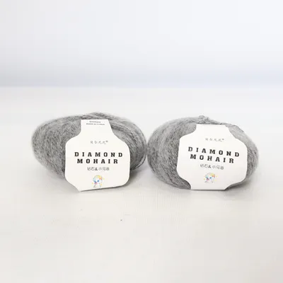 Garn (Diamond Mohair) fra Bernini Akryl