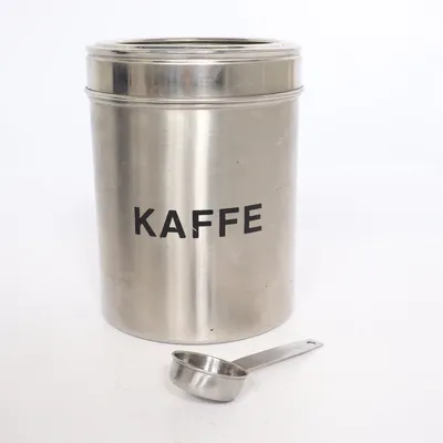 Burk (Silverfärgad) från Kaffe
