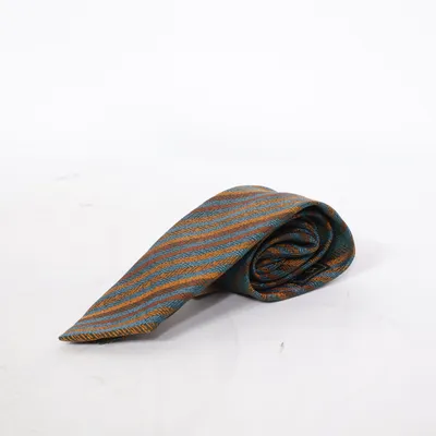 Tie (Brown, Blue, Orange) from Trevira