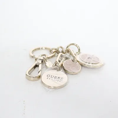 Nøglering (Sølv, Pink) fra Guess