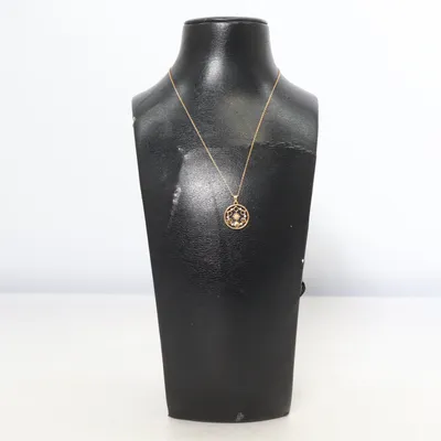 Ketting (Goud, Zwart) Onbekend materiaal
