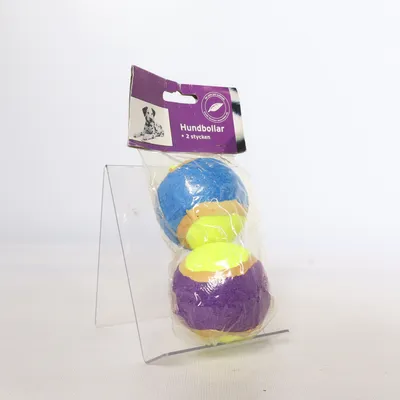 Dog toy (Blue, Yellow, Purple) from Nordic Business Association