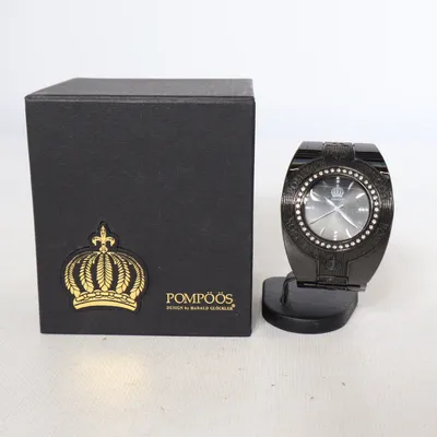 Wristwatch (Black) from Pompöös