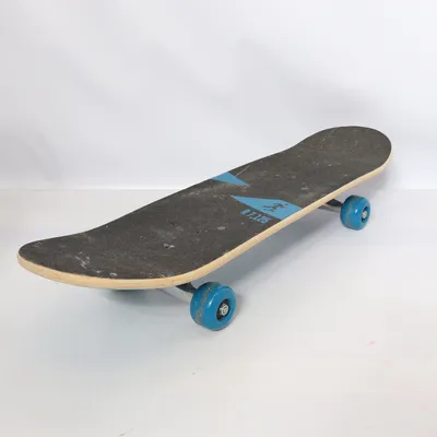 Skateboard (Black, Blue)