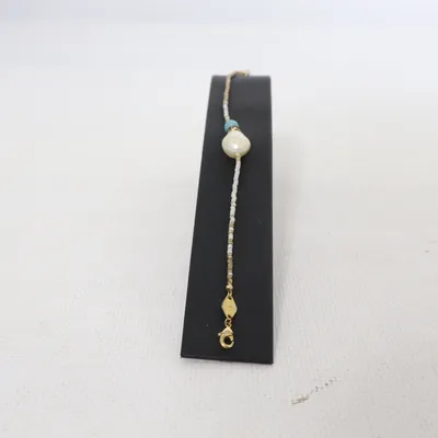 Bracelet (Or, Blanc, Bleu) de Anni Lu Métal inconnu
