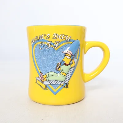 Mugg (Gul, Blå) från The Simpsons