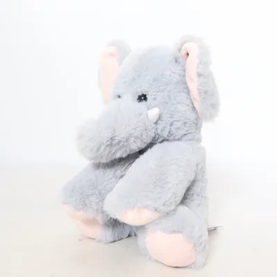 Zacht speeltje (Grijs, Roze) van Teddykompaniet