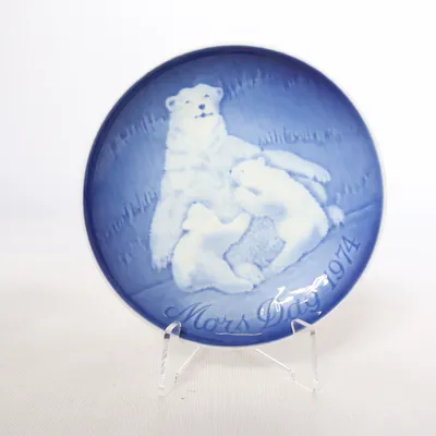 Wall plate (Mother's Day) from B&G Copenhagen Porcelain