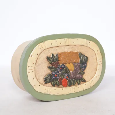 Ask (Beige, Grön, Flerfärgad)