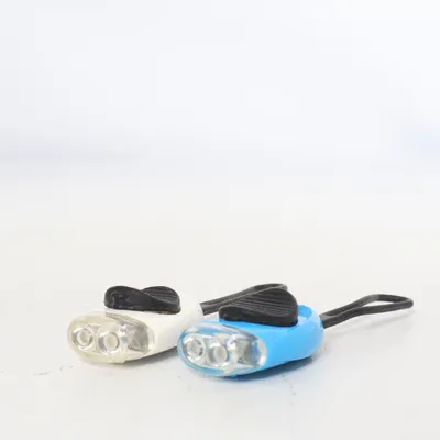 Lumière de vélo (Bleu, Blanc)
