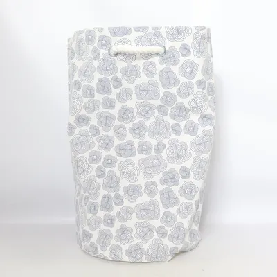 Laundry basket (White, Blue) from IKEA