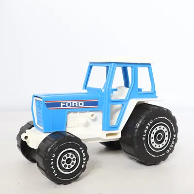 Speelgoed auto (Ford Tractor) van Plasto