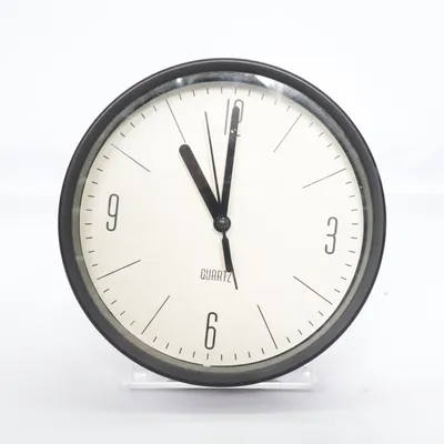 Wandklok (Wit, Zwart) van Quartz  