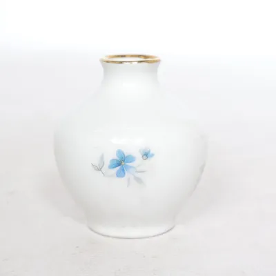 Vase (Blanc, Bleu, Or) de Karlskrona