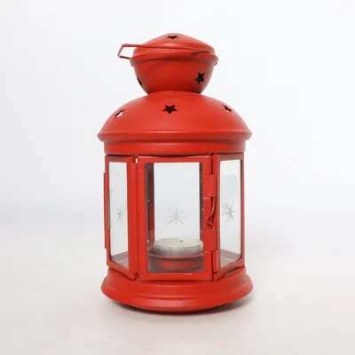 Porte-bougie d'extérieur (Rouge) de IKEA