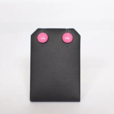 Örhängen (Rosa, Silverfärgad) från Höganäs Okänd metall