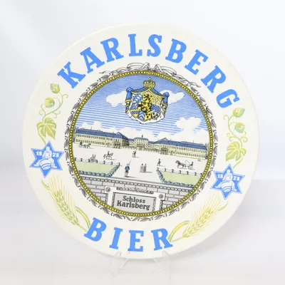 Väggtallrik (Vit, Flerfärgad) från Carlsberg