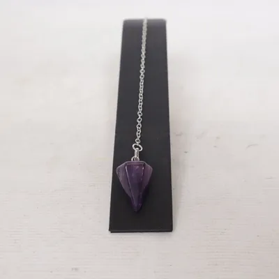 Dekorsten (Lila, Silverfärgad)