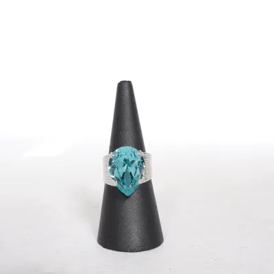 Ring (Turkos, Silverfärgad) från Caroline Svedbom Okänd metall