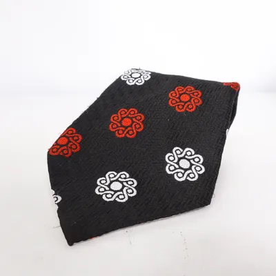 Cravate (Noir, Rouge, Blanc) de Diolen Polyester