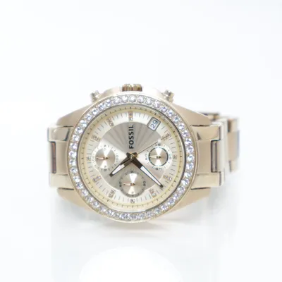 Armbåndsur (Hvid, Guld) fra Fossil