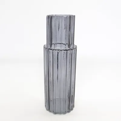Vase (Transparent, Blå)