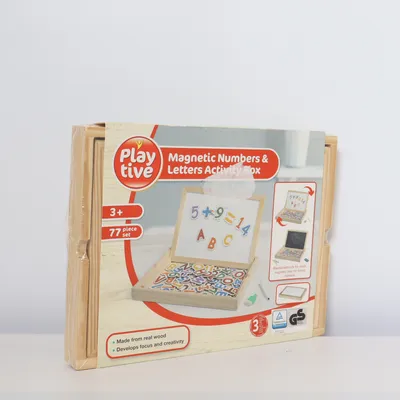 Magnettavle (Magnetic Numbers & Letters Activity Box) fra Playtive