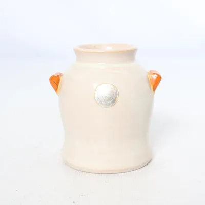 Ton gefäß (Beige, Orange) von Rörstrand