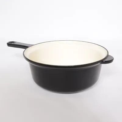 Gjutjärnsgryta (Svart, Beige)