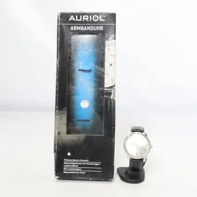 Montre (Noir, Argent) de Auriol