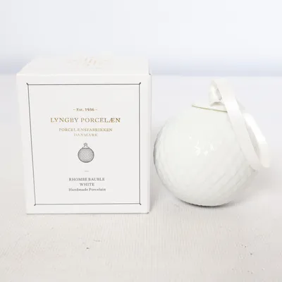 Julgranspynt (Rhombe Bauble) från Lyngby Porcelæn