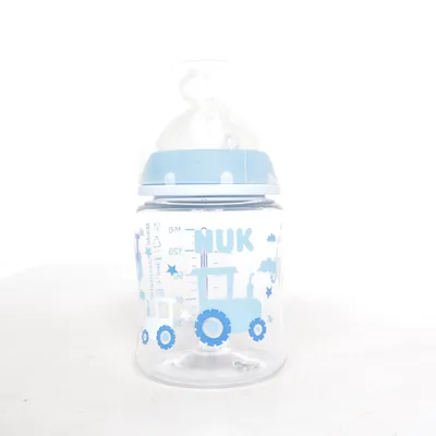 Sutteflasker (Transparent, Blå) fra NUK