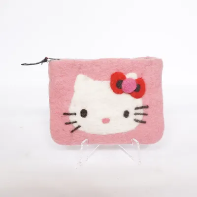 Plånbok (Rosa, Vit, Röd) från Klippan Ull