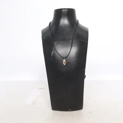 Collier (Noir, Multicolore) Argent, Coquillage