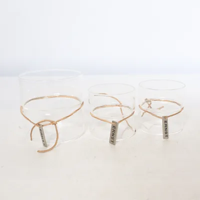 Teelichthalter (Transparent) von Ernst