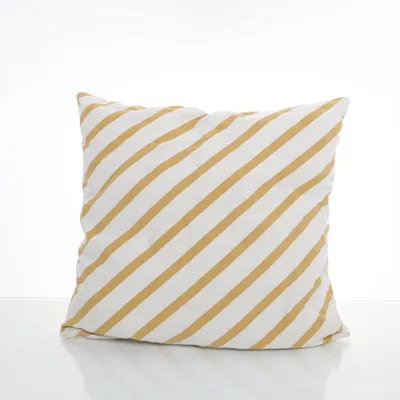Hoofdkussen (Geel, Wit) van H&M Home Katoen